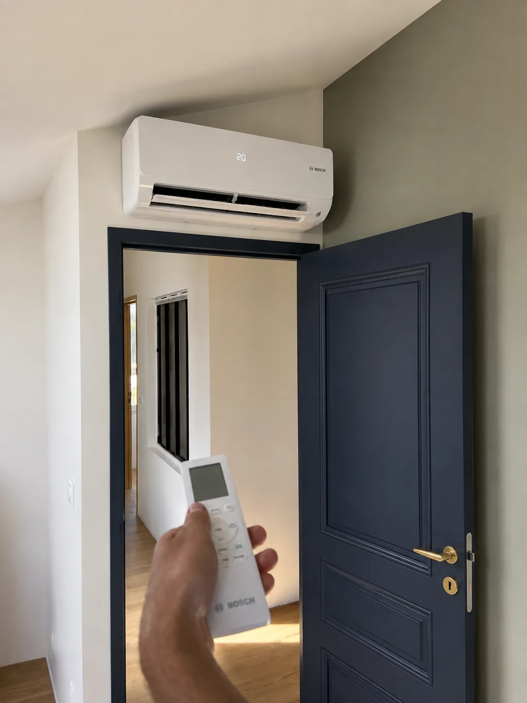 Climatisation réversible pilotée à la télécommande à Brignais